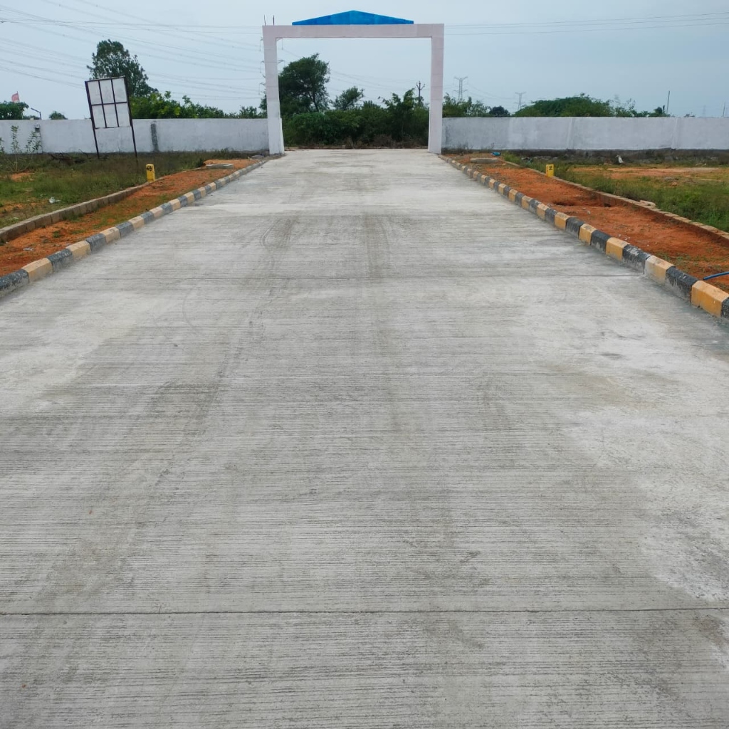 40ft & 33ft Finished Concrete CC Roads